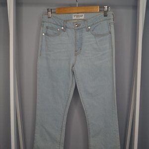 Derek Lam 10 Crosby Gia Crop Flare Jeans Sz 27